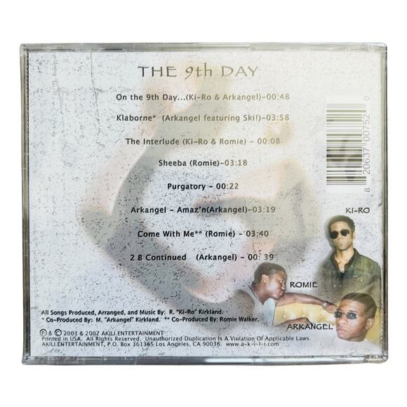 Akili A-K-I-L-I The 9th Day Album New SEALED CD Christian Worship 2003 Kirkland - Picture 2 of 2